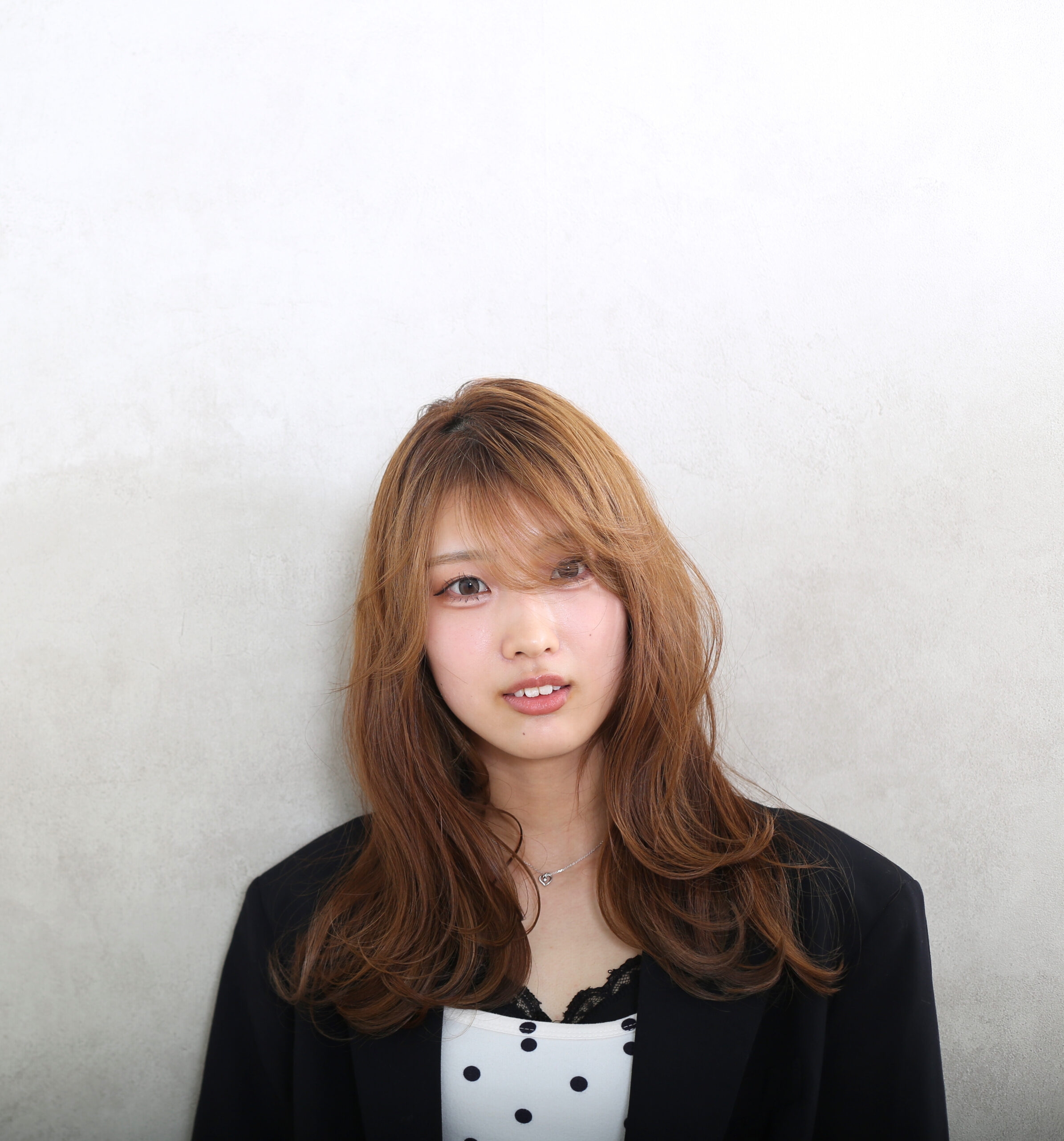 【仙台で人気の韓国ヘア】小顔効果No.1！顔周りレイヤーで作る女神ヘア（ヨシンモリ）