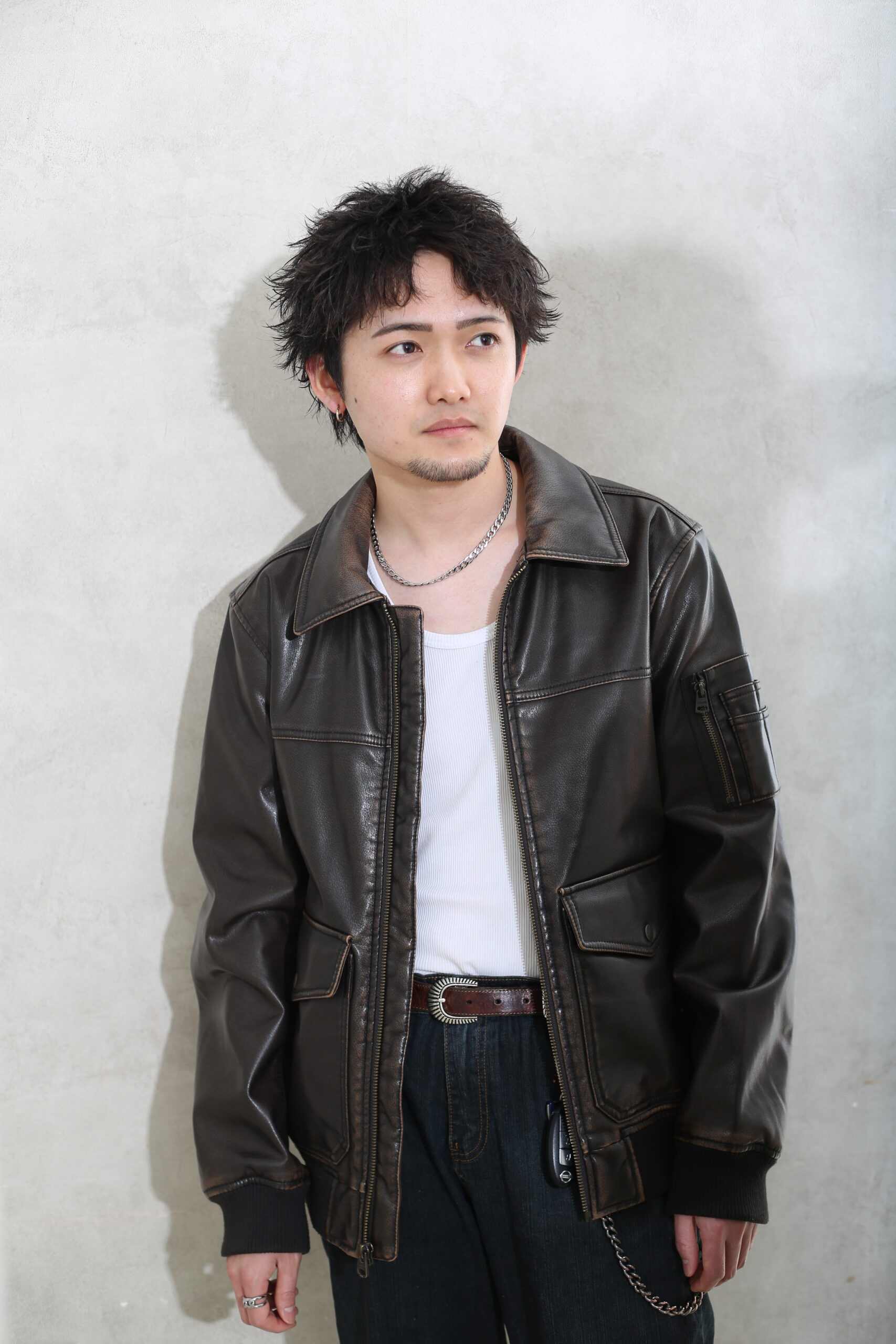 【仙台美容室】束感自由自在！ツイストパーマで作る、アップバング×ソフトモヒカン