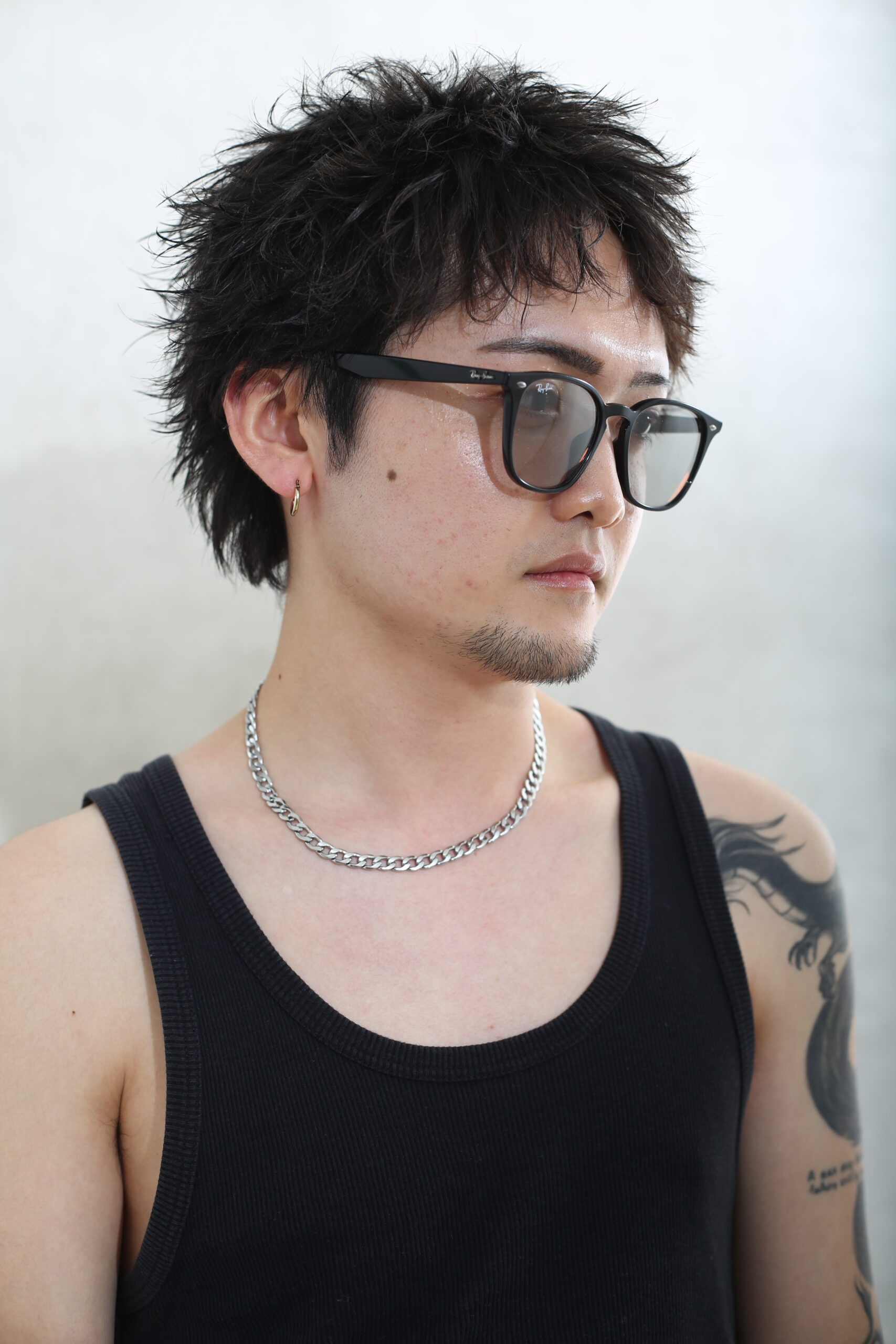 【仙台美容室】束感自由自在！ツイストパーマで作る、アップバング×ソフトモヒカン